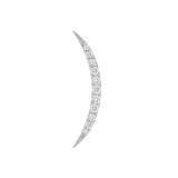 Luna – 14K/18K Gold Multi-Stone Crescent Threadless End