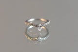 Nyx – CZ Beaded Clicker – 14K Gold - piercing - zone.com
