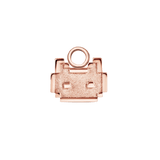 Pixel Cat – 14K & 18K Gold Charm - piercing - zone.com