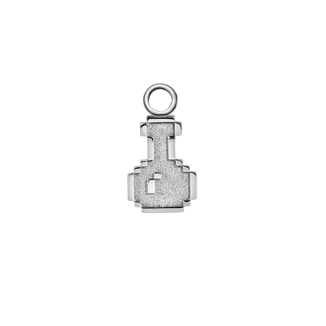 Pixel Potion – 14K & 18K Gold Charm - piercing - zone.com