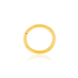 Plain Gold – 14K Seam Ring - piercing - zone.com