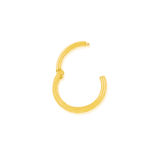 Plain Gold – 14K Seamless Clicker - piercing - zone.com