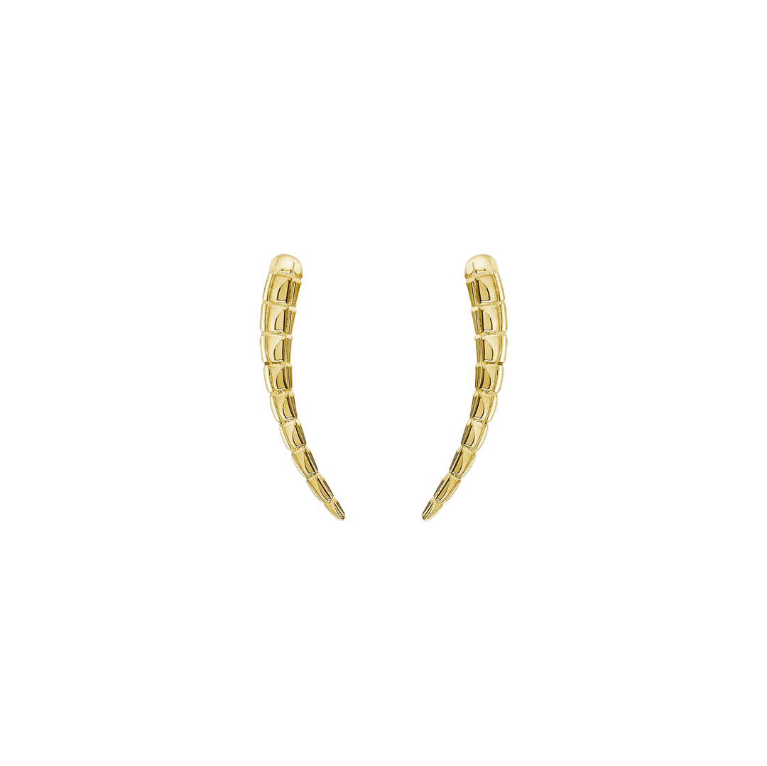 Ponytail – 14K Gold Threadless & Threaded End - piercing - zone.com