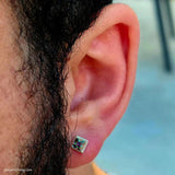 Queen Mystic – Mystic Topaz Crown – 14K Gold Threadless End - piercing - zone.com