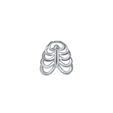 Rib Cage – 14K Gold Threadless & Threaded End - piercing - zone.com