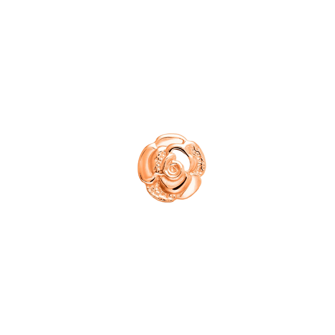 Rose – 14K Gold Threadless & Threaded End - piercing - zone.com