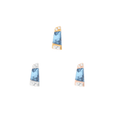 Saboteur – London Blue Topaz – 14K Gold Threadless End - piercing - zone.com