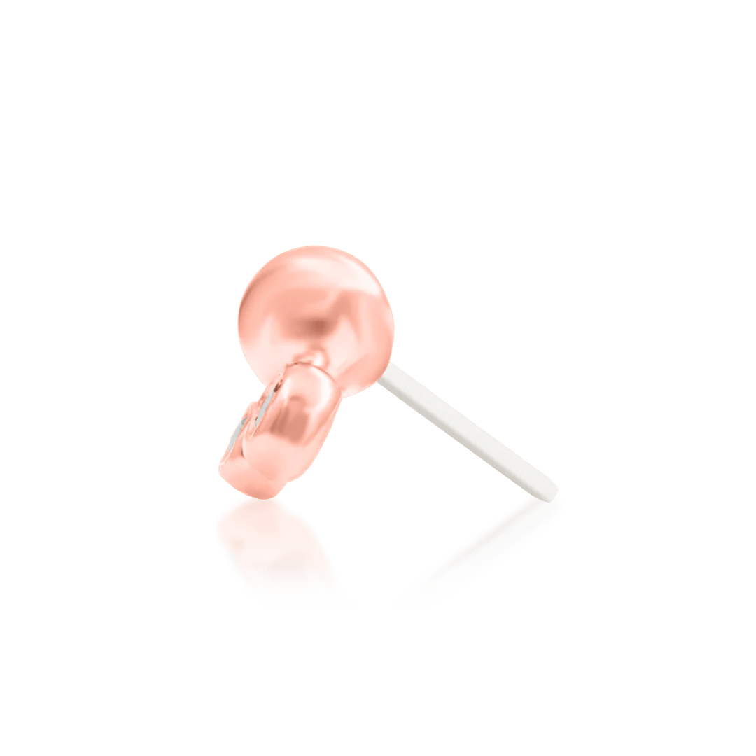 Sana – CZ Double Glow – 14K Gold Threadless End - piercing - zone.com