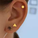 Solid Gold Disk – 14K Gold - piercing - zone.com
