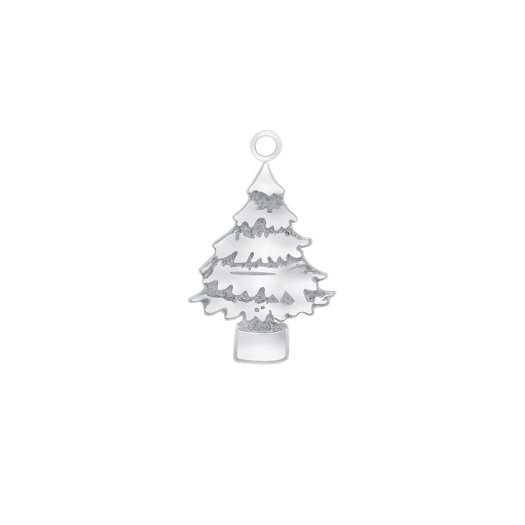 Spruce – 14K & 18K Gold Charm - piercing - zone.com