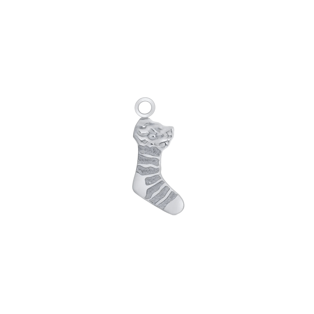 Stocking – 14K & 18K Gold Charm - piercing - zone.com