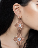 Swarovski CZ Prong – 14K Gold Threadless End - piercing - zone.com