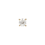 Swarovski CZ Prong – 14K Gold Threadless End - piercing - zone.com