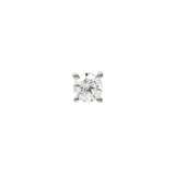 Swarovski CZ Prong – 14K Gold Threadless End - piercing - zone.com