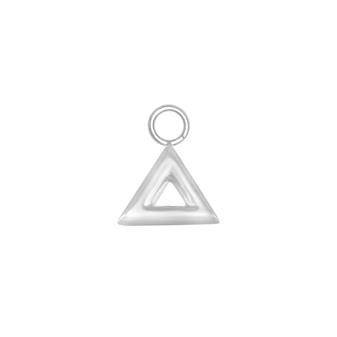 Triangle Trim – 14K & 18K Gold Charm - piercing - zone.com