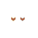 Vande – Garnet – 14K Gold Threadless End - piercing - zone.com