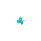 Vida – Birthstone Trio – 14K Gold Threadless End - piercing - zone.com