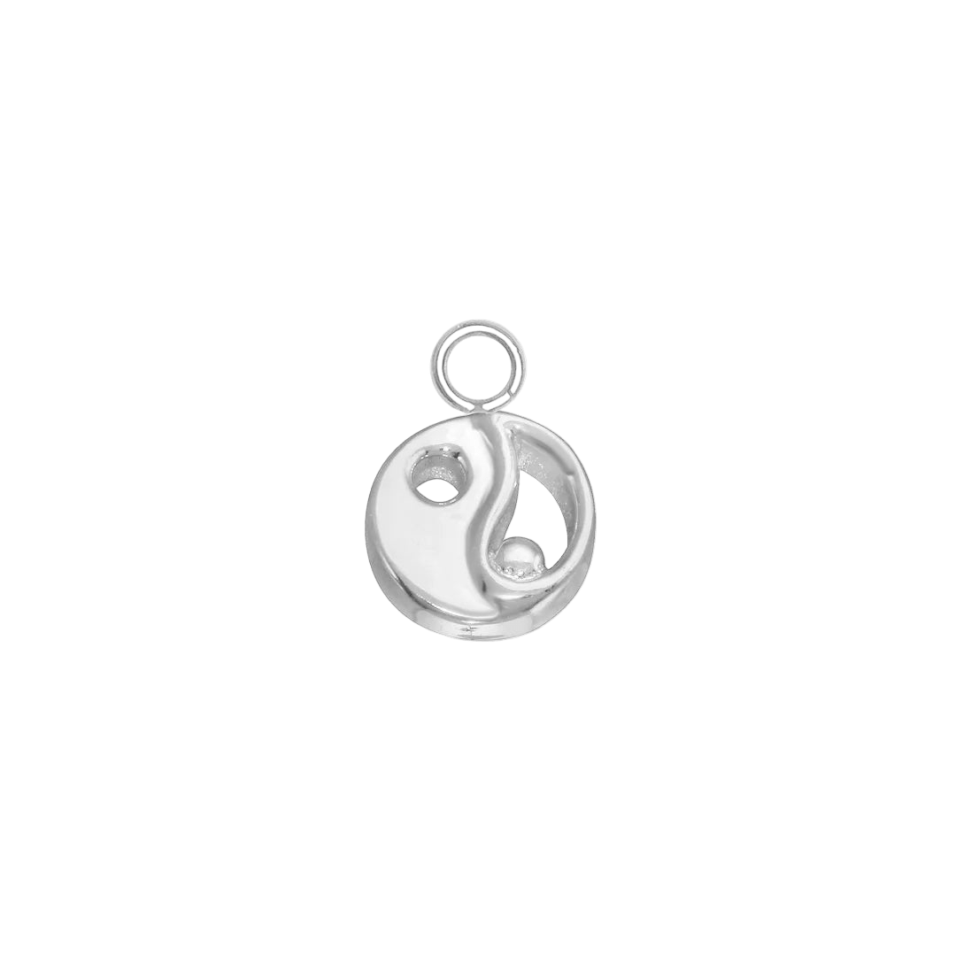 Yin & Yang – 14K & 18K Gold Charm - piercing - zone.com