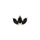 Moet Black Spinel in Yellow Gold – Studio Lighting View