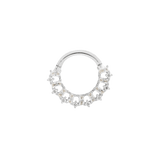 White Gold Obsessed Clicker Ring – Clean Light Background