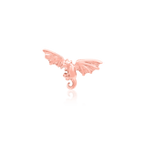 Dungeons And – Winged Dragon – 14K Gold Threadless End