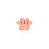 Dog Paw Styled in Lobe Piercing – Cute Everyday Accent