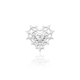 Side Profile Showing Openwork Web Motif