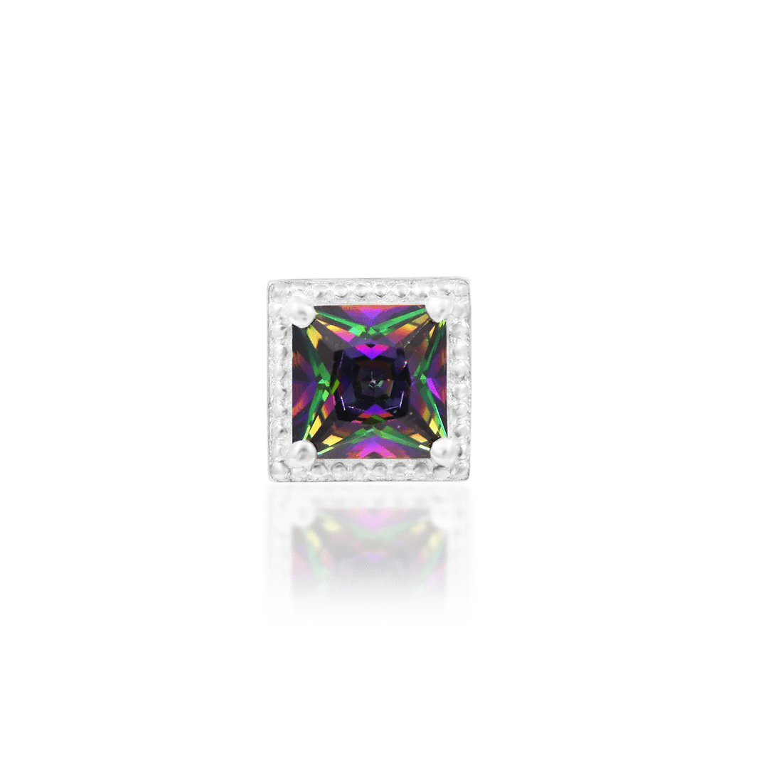 Queen Mystic Styled in Helix Piercing with Vintage Accents