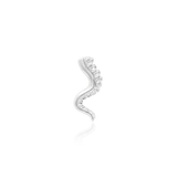 Seawitch Worn in Flat Piercing – Bold and Mythical Accent