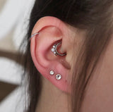 Daith Piercing Jewelry Guide: Best Styles, Sizes & Materials - piercing-zone.com
