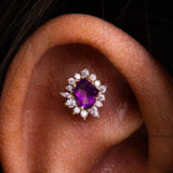 14K gold helix piercing jewelry – elegant studs, hoops & clickers for a stylish look