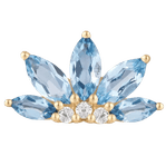 London Blue Topaz - piercing-zone.com