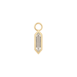 THEORY - CZ - GOLD CHARM piercing-zone.com