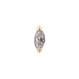 ZURI - GREY DIAMOND - THREADLESS END piercing-zone.com