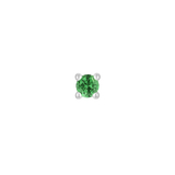 TSAVORITE PRONG - THREADLESS END piercing-zone.com