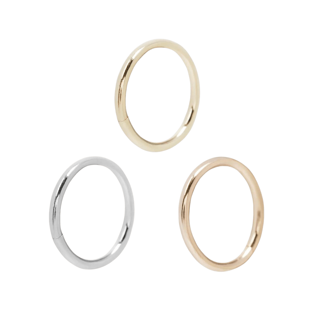 SOLID GOLD SEAM RING piercing-zone.com