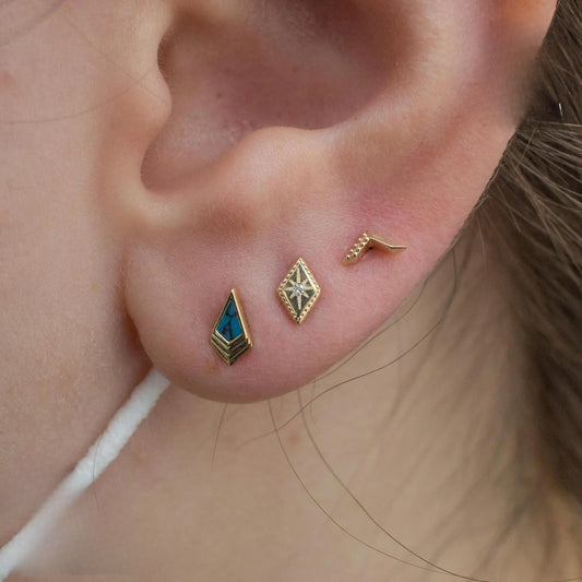 ETOILE GENUINE DIAMOND - THREADLESS END piercing-zone.com