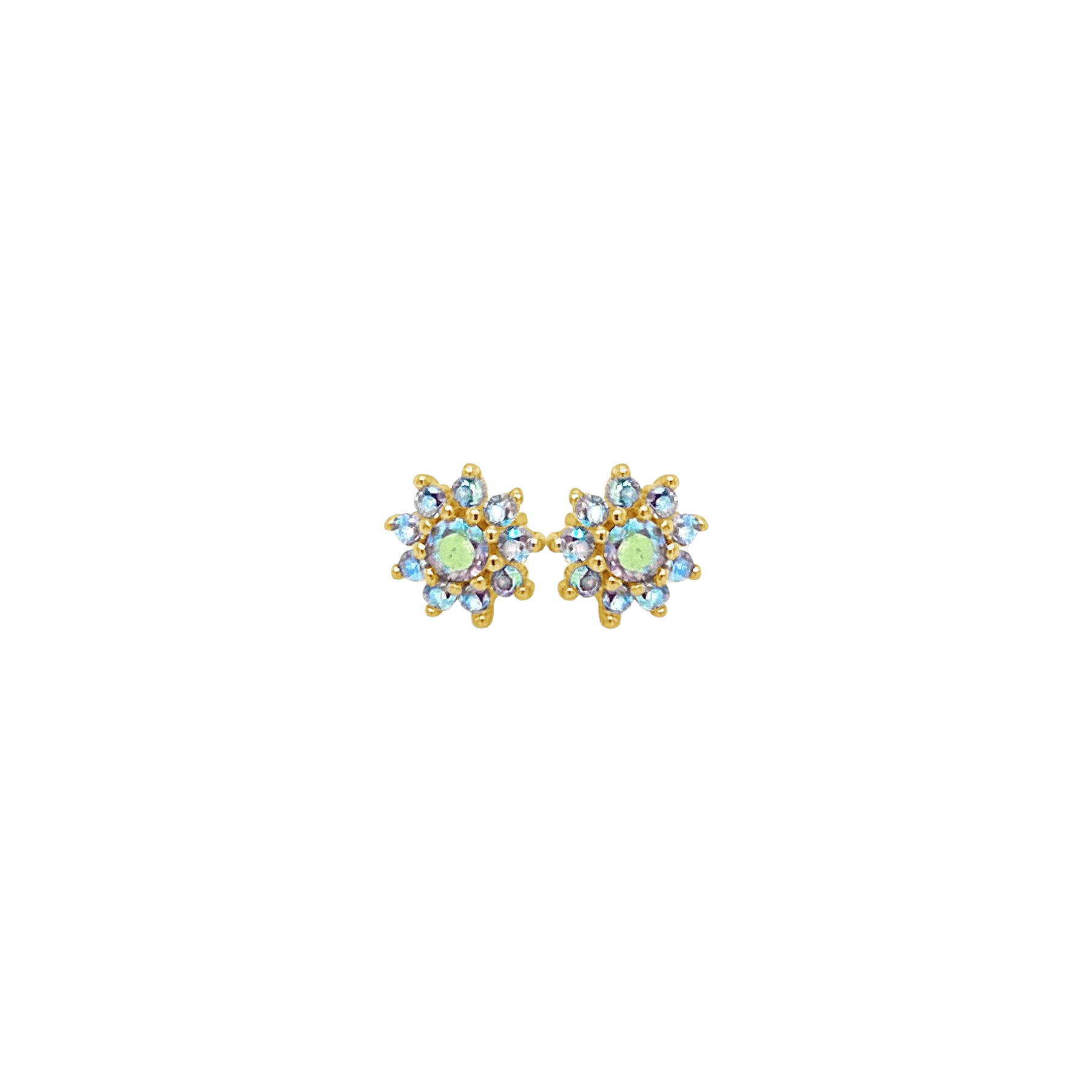 ELOISE FLOWER - MERCURY MIST TOPAZ THREADLESS END piercing-zone.com