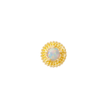 Hypnotize – 14K Gold Beaded Birthstone Threadless End
