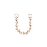LANGUID - CZ - GOLD CHAIN piercing-zone.com