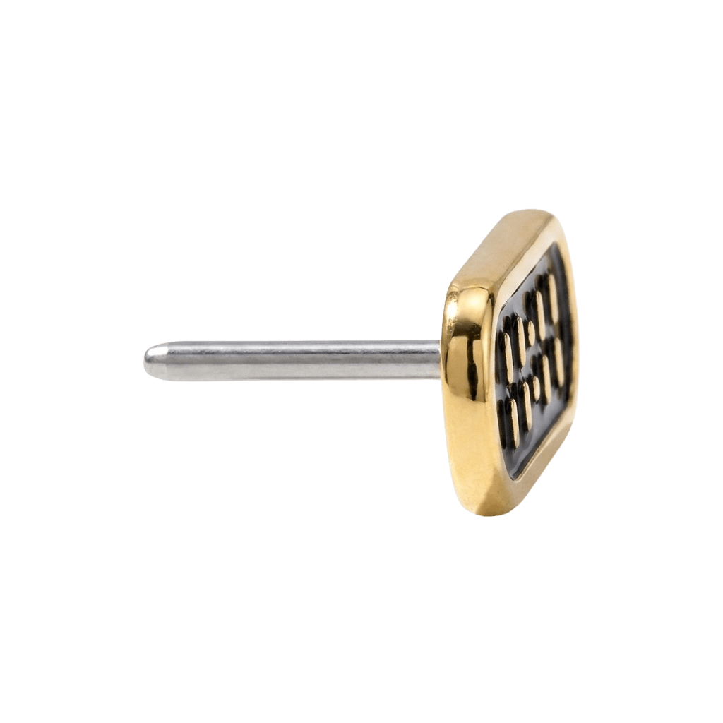 11:11 - 14K Gold Threadless/Threaded End - piercing - zone.com