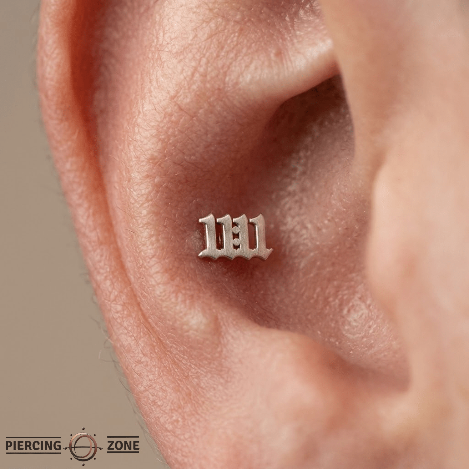 11:11 – 14K Gold Threadless/Threaded End - piercing - zone.com
