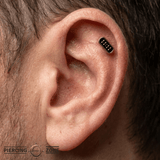 11:11 - 14K Gold Threadless/Threaded End - piercing - zone.com