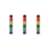 RAINBOW ROWE - THREADLESS END piercing-zone.com