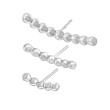 Beaded Cluster – 14K/18K Gold Textured Threadless End