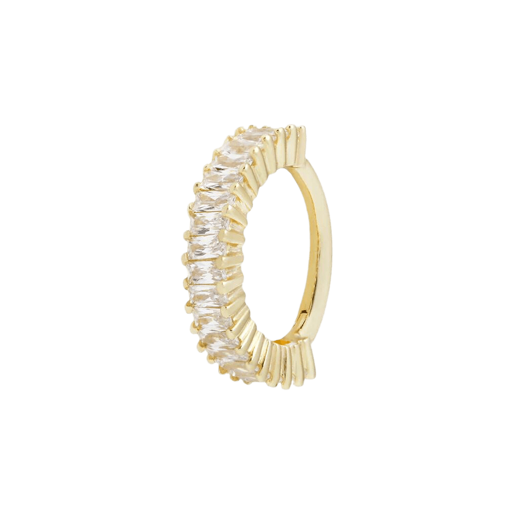 CULT FAVORITE - CZ - SOLID 14KT GOLD CLICKER piercing-zone.com