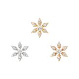 CHAMONIX - SWAROVSKI CZ - THREADLESS END piercing-zone.com