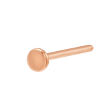 18G Threadless Labret Post – 14K Gold Flat Back – Multiple Sizes - piercing - zone.com