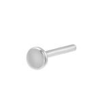 18G Threadless Labret Post – 14K Gold Flat Back – Multiple Sizes - piercing - zone.com