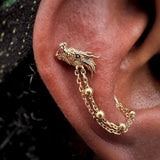 1976 Dragon – 14K Gold Threadless End